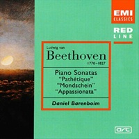 Angel : Barenboim - Beethoven Sonatas 8, 14 & 23
